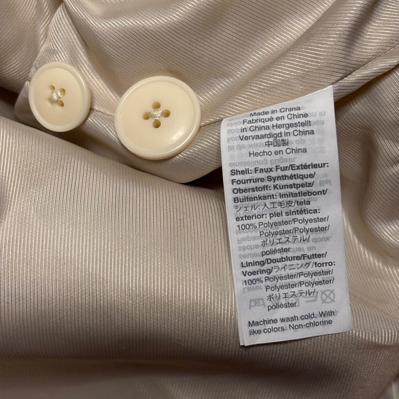 EUC Madewell Sherpa Walton Shirt-Jacket | White Teddy Coat | Women’s Plus XXL - Picture 9 of 16